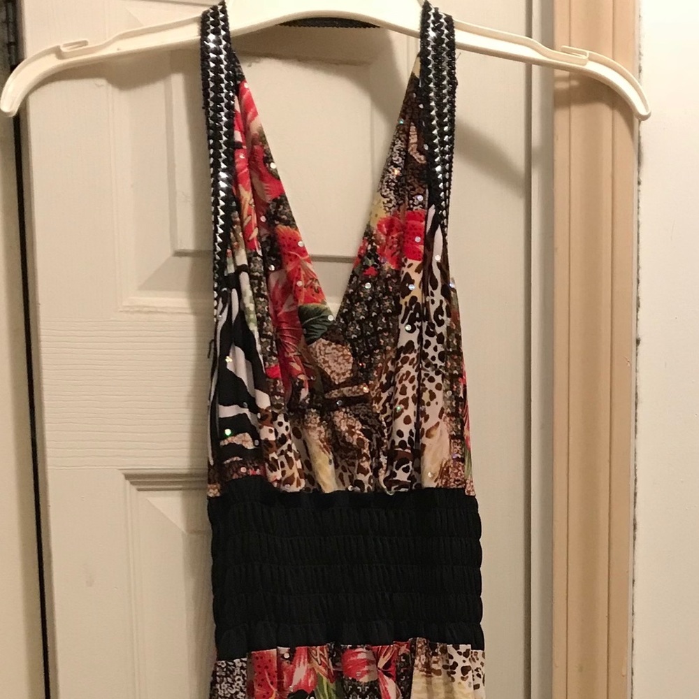Sparkly maxi dress